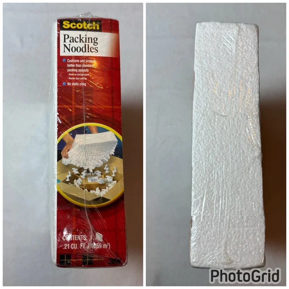 New Scotch Packing Noodles .21 CU FT. Fills .625 Cubic Ft No Static Shipping